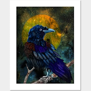 Midnight Raven Posters and Art